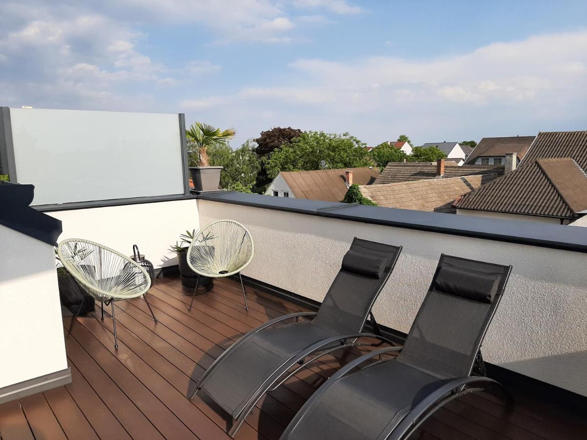 Penthouse Griemann 1 inkl Infrarotkabine und eigener Dachterrasse Illmitz Exterior foto